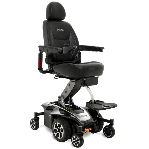 Los Angeles ride Jazzy Power Chair Air 2